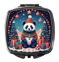 Panda Christmas Elegance Compact Mirror - $15.95