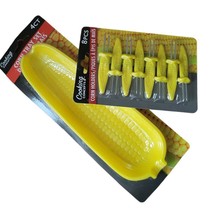 Corn on the Cob Holders (8 Pcs) &amp; Tray Sets ( 4 Pcs ) - £9.22 GBP