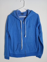 American Eagle Outfitters Full Zip Hooded Fleece Lined Jacket Women&#39;s Si... - $277.88 MXN