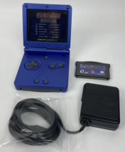 Nintendo Game Boy Advance SP Handheld AGS-001 Cobalt Blue PacMan Treasur... - €97,33 EUR