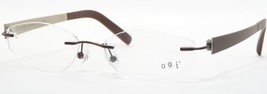 Ogi Mod. 612 Col. 039 Brown Eyeglasses Glasses Rimless 53-18-135mm Germany - £46.89 GBP