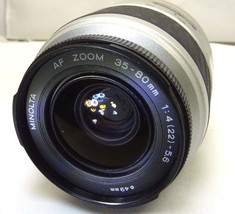 Minolta 35-80mm f4-5.6 Lentille Maxxum AF Inop - Pièces Ou Réparation Comme Is - $25.03