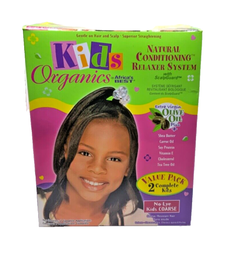 Kids Organics Africa&#39;s Best Natural Conditioning Relaxer System 2 Coarse... - $19.99