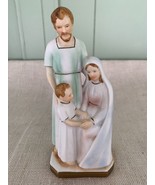 Vintage SAMMYRO of Japan, Bisque Holy Family Figurine Jesus Mary Joseph ... - $609.16 MXN