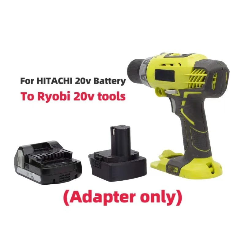 18v To 20v Battery Adapter  For HITACHI to RYOBI Power Tool Converter Accessorie - £69.36 GBP