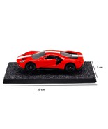Red Ford GT 2017 Diecast Model Car 1:64 Fridge Magnet Detachable Base - $19.64 CAD