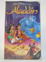 Aladdin Walt Disney Classic Black Diamond VHS Tape - £10.96 GBP