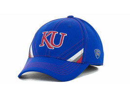 Kansas Jayhawks Tow Pace Tc Ncaa Team Logo Stretch Fit Cap Hat Osfm - $18.04