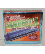 PROFESSOR MURPHY&#39;S HARMONICA NIB W/CLOTH,CASE &amp; BOOK BY PARRAGON INC - $26.19