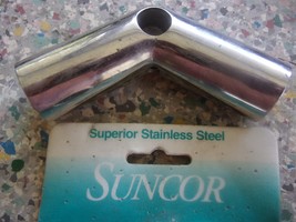 MARINE Stainless Steel Marine Boat Hand Rail Fitting Elbow 7/8&quot; 125 Degree - $279.36 MXN