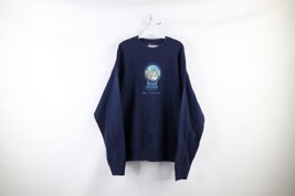 Vintage 90s Mens 2XL Faded The Wizard of Oz Spell Out Crewneck Sweatshirt USA - £79.09 GBP