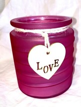 Love Red Votive Candle Holder Heart Love - £9.05 GBP