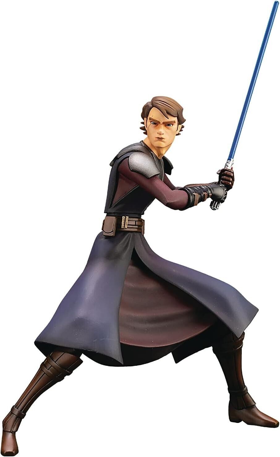 Primary image for Star Wars Anakin Skywalker The Clone Wars Figure ArtFX+ Statue NEW USA Seller