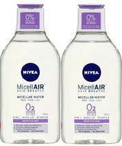 2 Nivea 13.52oz Daily Essentials Sensitive Skin Caring 3in1 Face &amp; Eyes ... - $27.71