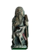 Vintage Jurojin Statue God of Longevity Chipped - $34.64