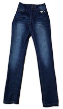VIP Jeans High Waist Stretchy Women&#39;s Blue Size 0/24 - £10.58 GBP