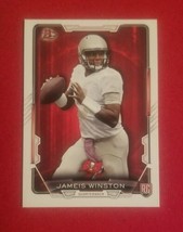2015 Bowman Jameis Winston Rookie Rc #23 Tampa Bay Buccaneers Free Shipping - £1.42 GBP