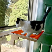 Cat Window Perch,Cat Window Hammock,Cat Perch,Window Cat Perch (Orange) - £10.04 GBP