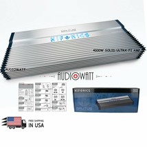 HIFONICS BXX4000.1D BRUTUS 4000W 1-OHM STABLE ULTRA-FI MOSFET 1-CH AMP C... - $586.99