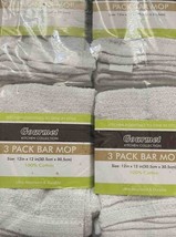 Four 3 Pack White Bar Mop. 12”X12” ( 12 Total) - $15.83