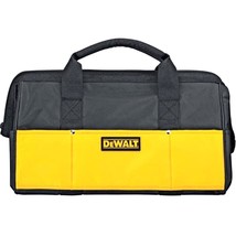 DeWalt Large Heavy-Duty Ballistic Nylon 19 Inch 14 Pocket Contractor Tool Bag - £24.01 GBP