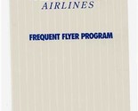 Vanguard Airlines Frequent Flyer Program Brochure 1980&#39;s - £10.96 GBP