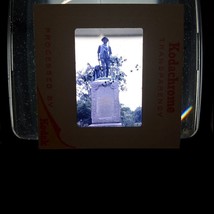 1967 Statue Of The Minuteman Concord MA History VTG 35mm Found Kodachrome Slide - £11.15 GBP