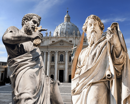 Saints Peter and Paul 8 by 10 print - $9.81 CAD