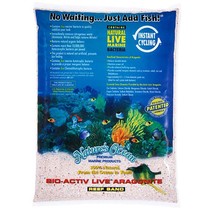 Aquarium Sand Natures Ocean Bio-Activ Live Aragonite Reef Sand Samoa Pink - £45.75 GBP