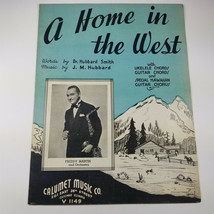 A Home in the West Smith/Hubbard Ukelele Hawaiian Guitar 1936 Freddy Martin - $11.49