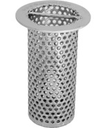 2&quot; Commercial Floor Drain Strainer, Perforated Stainless Steel, 4&quot; Tall - £97.17 GBP