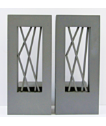 Pair of Modern Forms Twilight 16in LED Indoor Outdoor Wall Light Slate Gray - $541.37 CAD