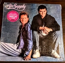 Air Supply - Self-Titled 1985 LP Vinyl Album Hype Sticker, Original Lyric Sleeve - £9.67 GBP