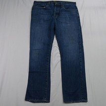 Lucky Brand 36 x 32 121 Heritage Slim Dark Wash Denim Jeans - £23.01 GBP