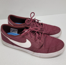 Nike SB Mens 880269-610 Portmore Low Top Lace Up Shoes Size 10.5 Burgundy - £14.43 GBP