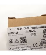 Weidmüller WPD 105 1562170000 Terminal Block Connector New Made in Germany - $53.99