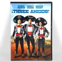 Three Amigos (DVD, 1986, Widescreen)  Steve Martin   Chevy Chase   Martin Short - £4.69 GBP