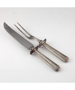 Argent Sterling Sculpture Ensemble W/Sculpture Fourchette Et Couteau, Po... - €113,42 EUR