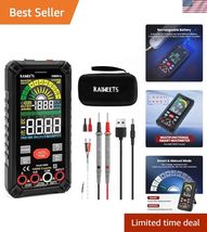 Digital Multimeter 10000 Counts TRMS Auto Ranging, Rechargeable Smart Mu... - $78.54
