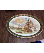 Weatherby Royal Falcon Ware Decorative Plate Stoke On Trent England Ships - £12.52 GBP