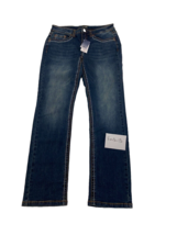 Arizona Rincé Jeans Jambe Droite en Bleu 14 Standard (fm5-15) - £26.36 GBP