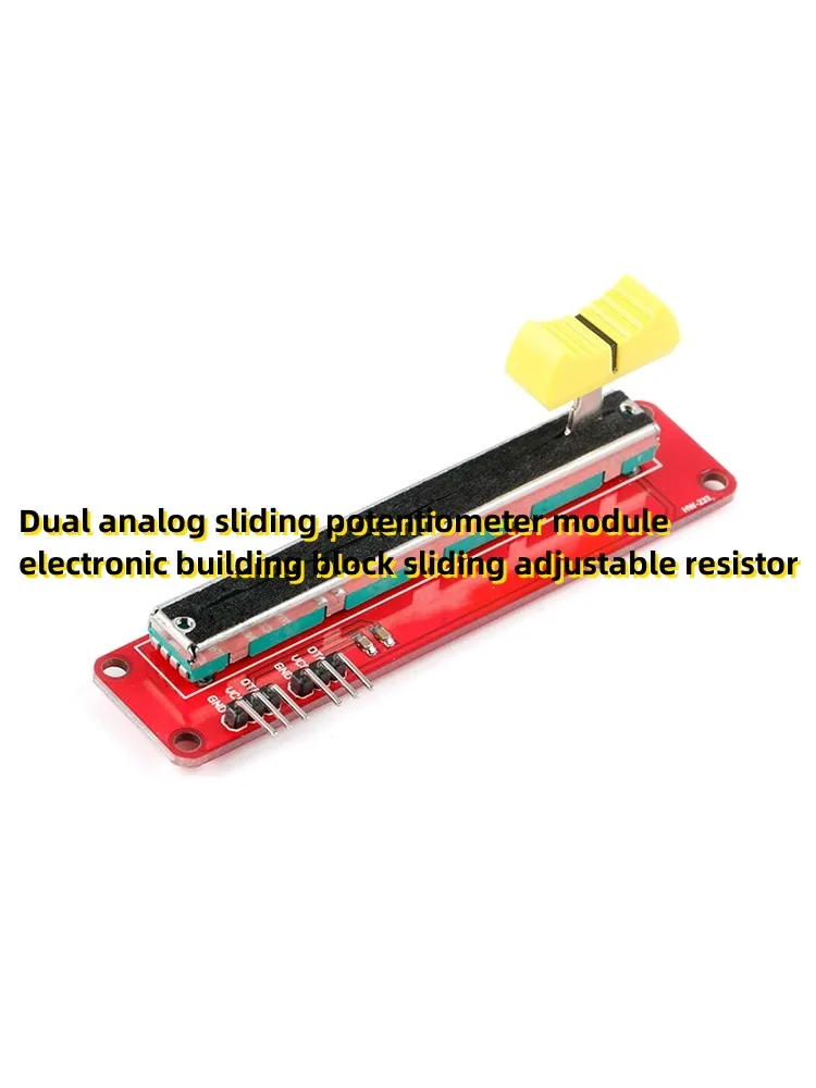 Dual analog sliding potentiometer module electronic building block sliding - £9.67 GBP