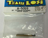 Team LOSI A5059 .36&quot; Titanium Nitride Shock Shaft LOSA5059 RC Radio Cont... - $6.99