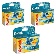 Kodak Sport Underwater Single-Use Disposable Camera with 800 Speed 27-Ex... - £68.33 GBP