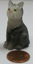 The Bloom Room Littles Jo-Ann St Miniature Resin Animal Figure Sitting Cat C1L - £6.38 GBP