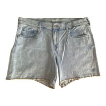 Old navy Womens Shorts Adult Size 16 Boyfriend Light Wash Denim Pocket R... - $20.30