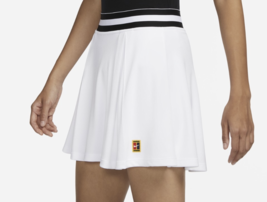 Nike Dri-Fit Heritage Skirt Women&#39;s Tennis Skirt Sports Asia-Fit NWT FB4154-100 - £68.58 GBP