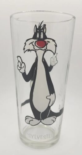 1973 Warner Bros. Inc Looney Tunes Pepsi Glass - Sylvester  MS3 - £15.94 GBP