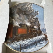 Theodore Xaras Symphony In Steam CPR Canadian Pacific Railway Collector Plate - £19.46 GBP