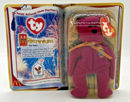 2000 Ty McDonalds Beanie Baby &quot;Millenium&quot; Retired New Century Bear SKU BB30 - £10.18 GBP